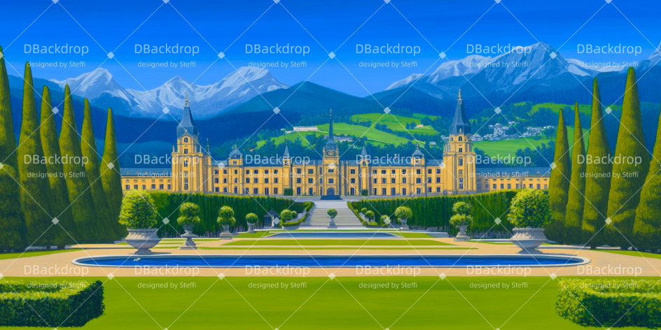 Theater Backdrops Villa-Tor Theaterwand CSH510-T109