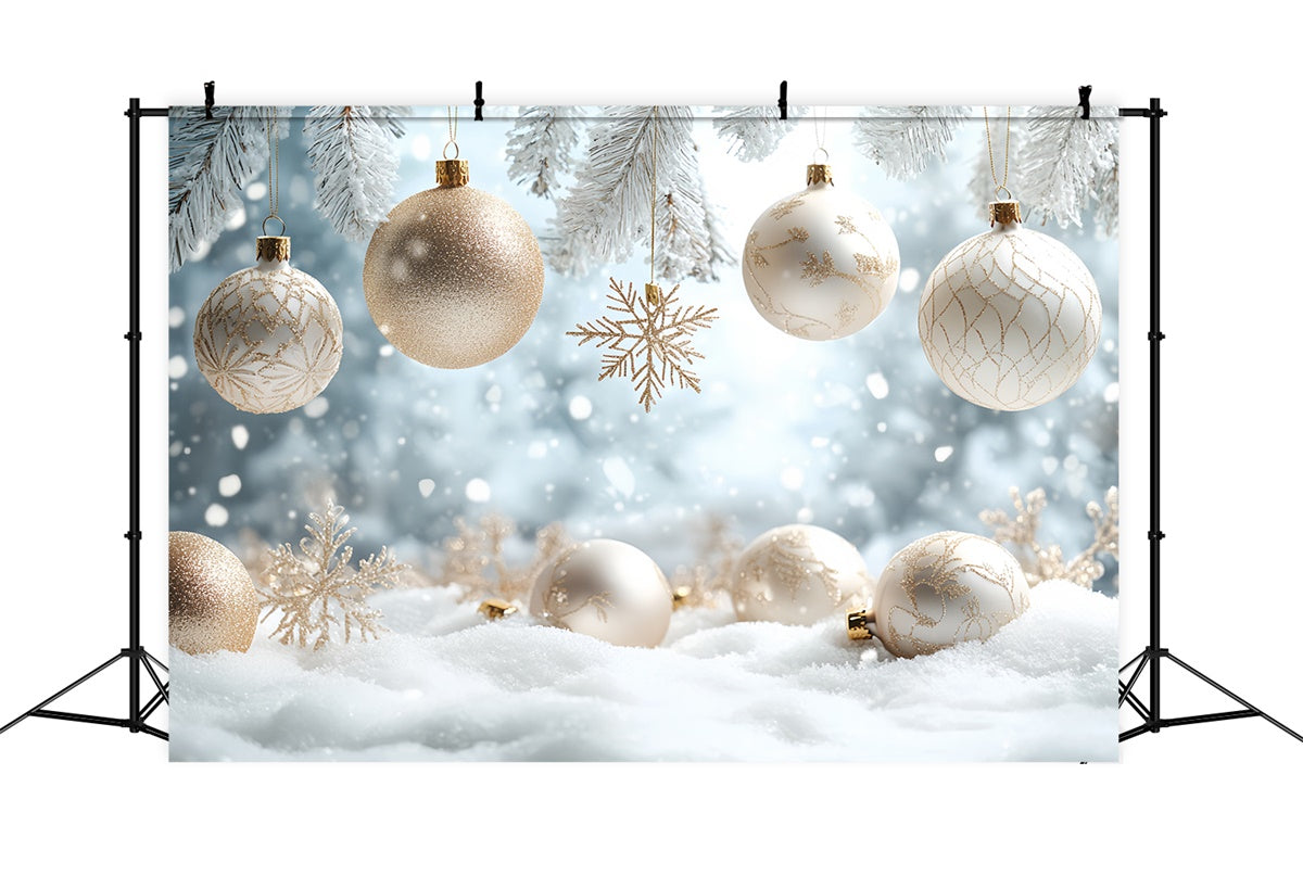 Winterszenen-Hintergrundkulisse Elegantes Urlaubsglühen Hintergrund CSH57-214