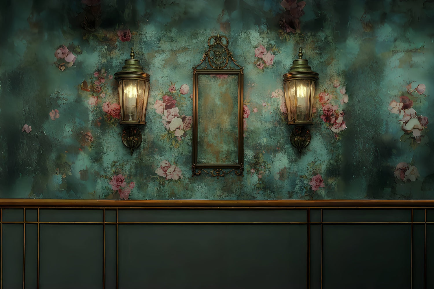 Backdrops Fine Art Viktorianische Blüte Beste Fotohintergründe CSH57-259