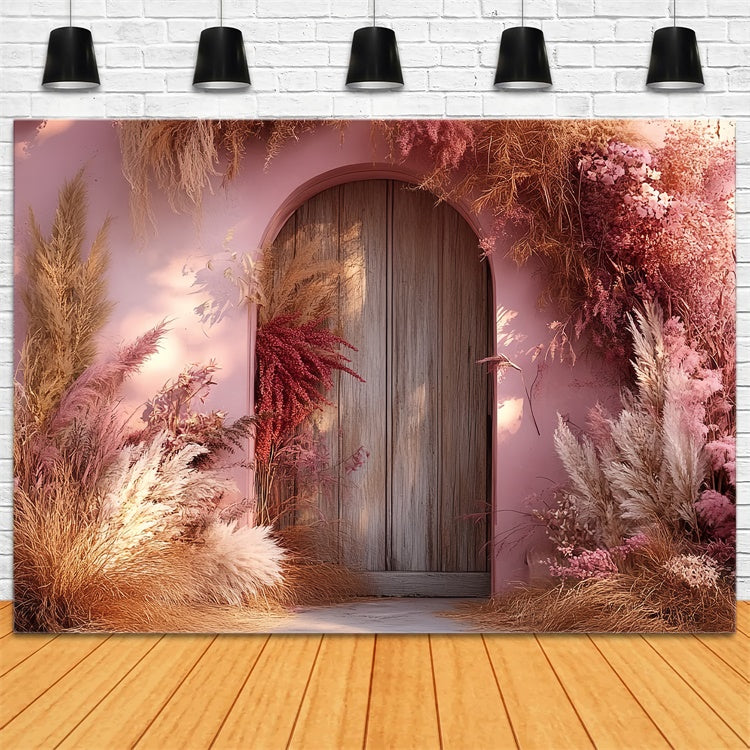 Boho Backdrop Fotografie Sonnenuntergang Blüte Bogen Foto Hintergrund CSH57-301