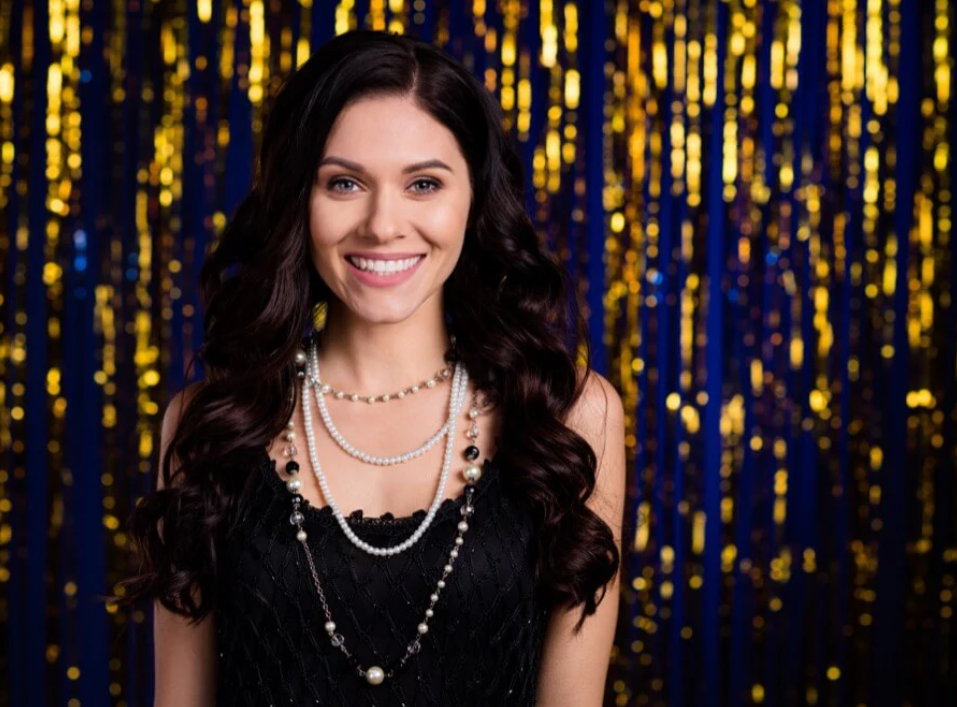 Headshot Backdrops Mitternacht Funkeln Lichter Backdrop CSH57-5