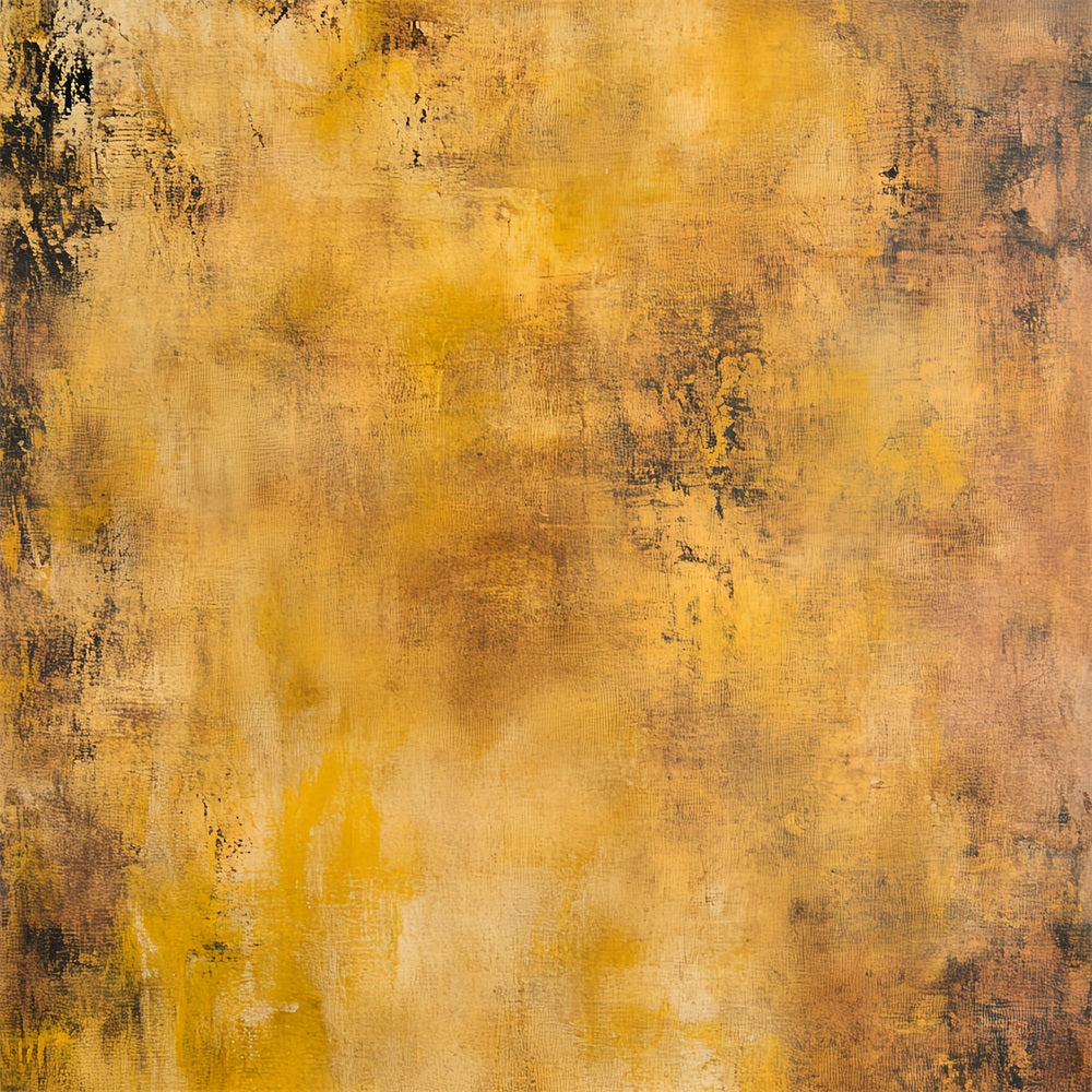 Gelber Foto Hintergrund Rustikales goldenes Grunge-Muster Abstrakte FotoStudio Hintergründe CSH58-165