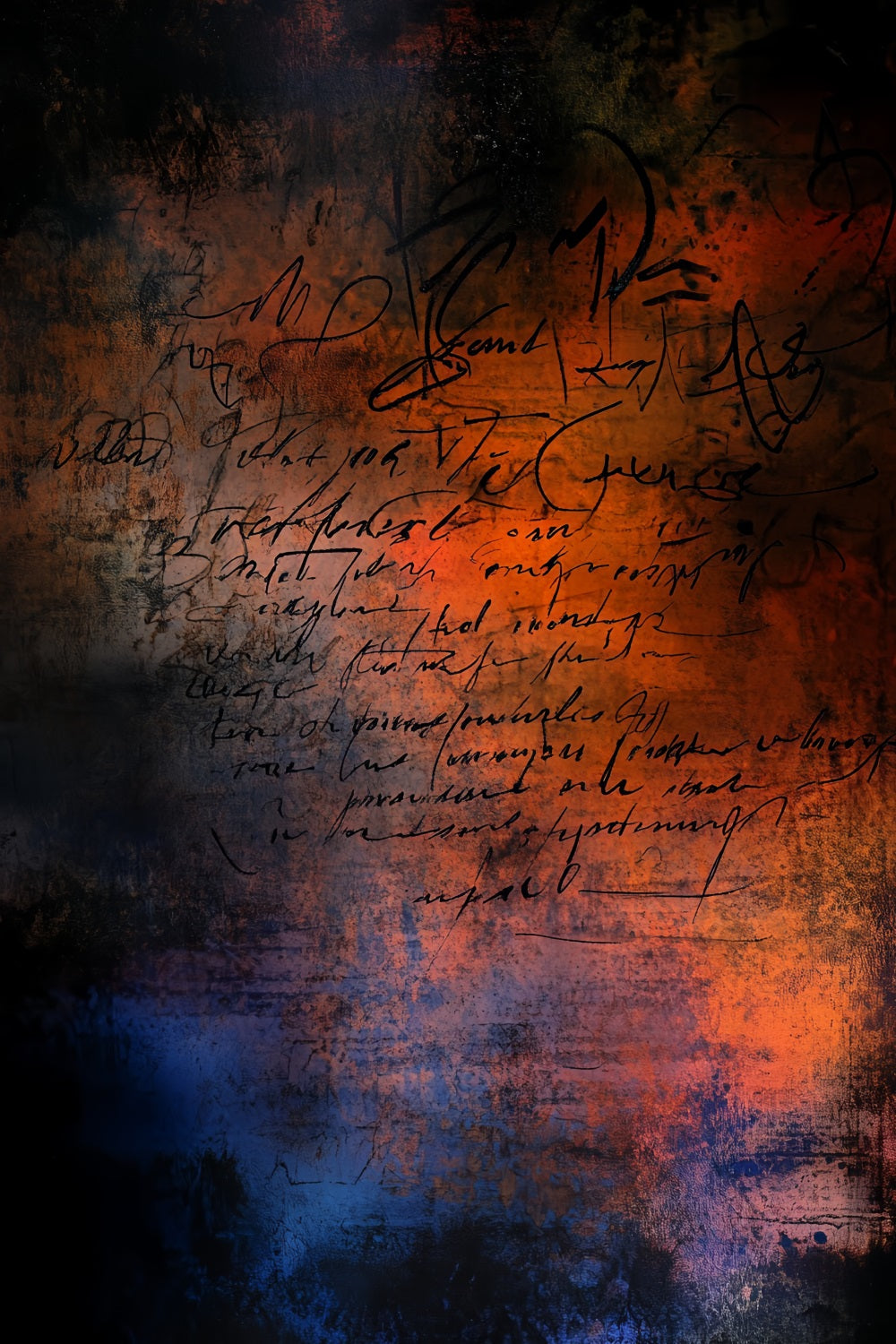 Grunge Foto Hintergrund Verbrannte Schrift Grunge-Textur Abstrakter Foto Hintergrund für Fotografie CSH58-181