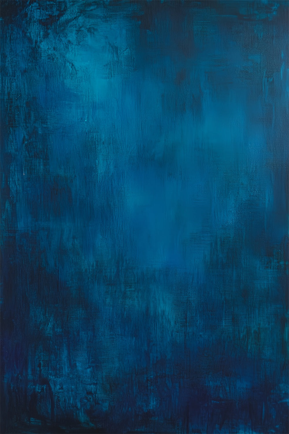 Yearbook Backdrop Moody Ocean Blue Strokes Abstract Photography Backdrop CSH58-184