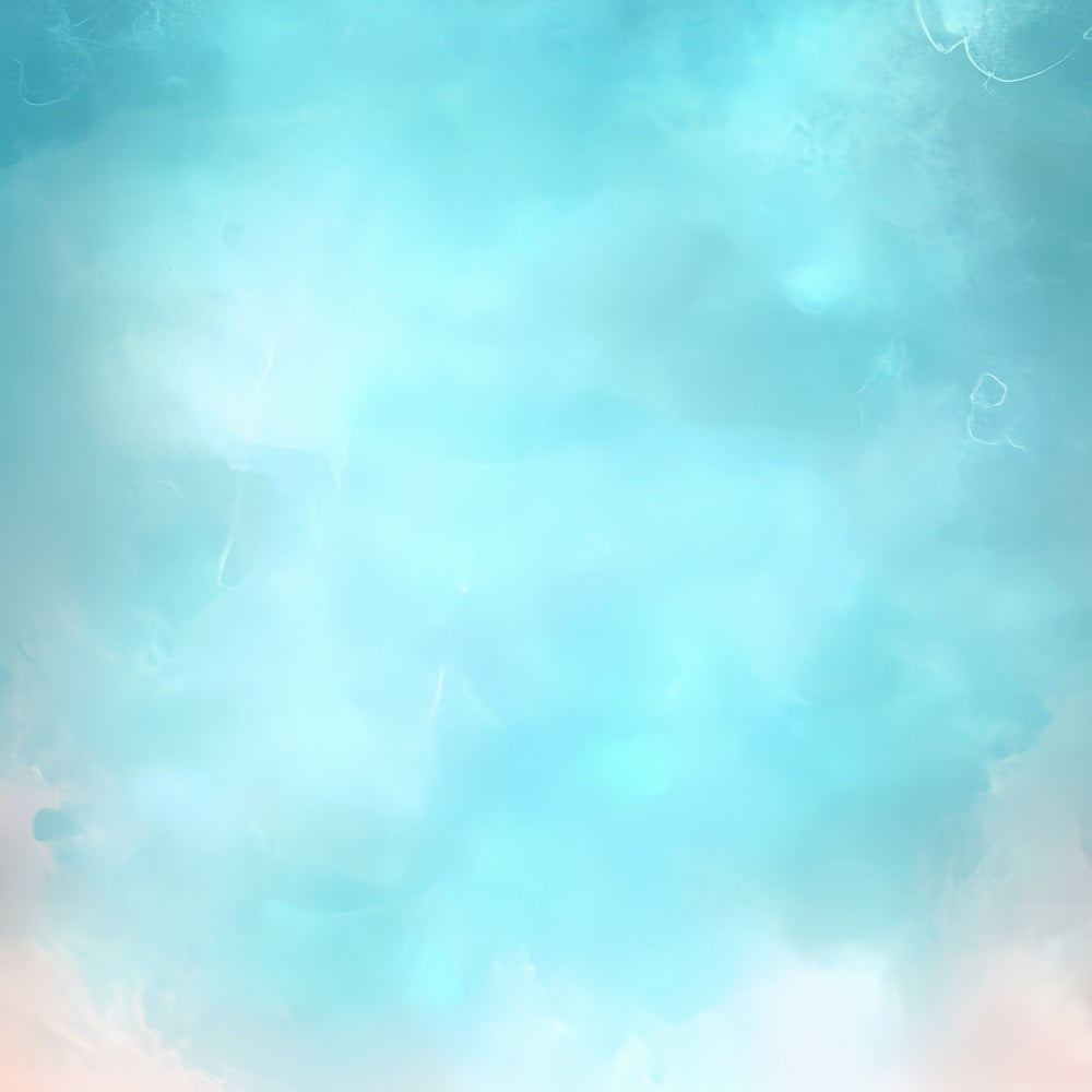 Watercolor Backdrop Soft Pastel Aqua Mist Abstract Photography Backdrop CSH58-189