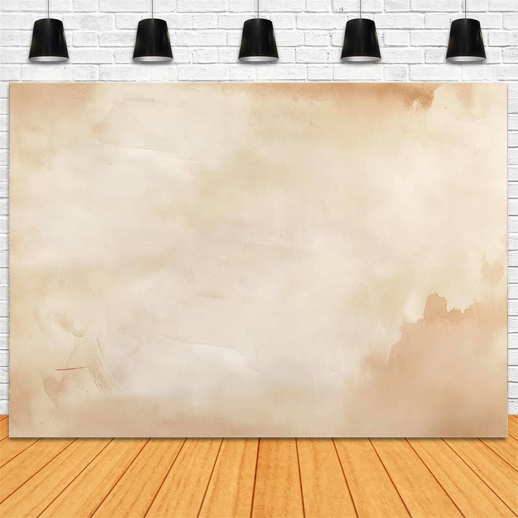 Cream Backdrop Warm Pastel Blurred Texture Abstract Textured Backdrop CSH58-201