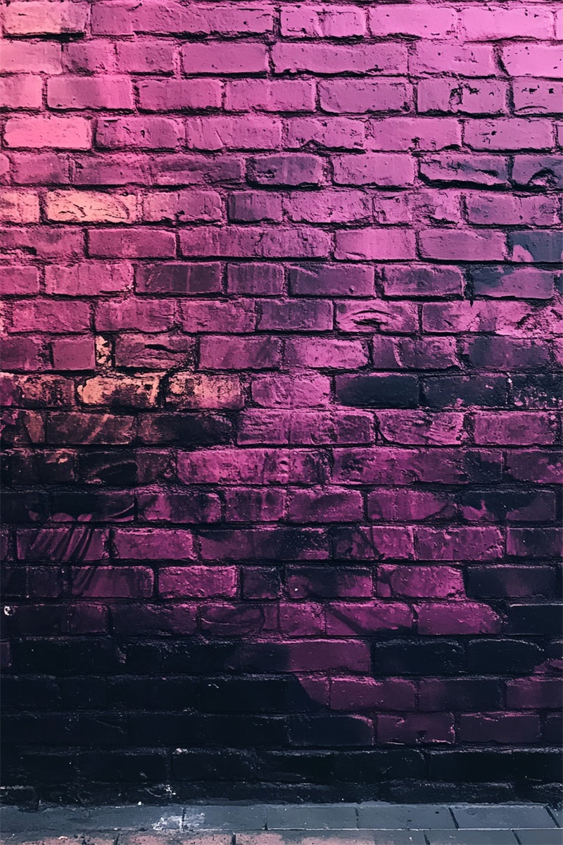 Backstein Backdrops Mitternachtsviolett Graffiti Wand Hintergrund CSH6-158