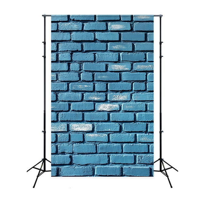 Backstein Backdrop Fotografie Faded Indigo Street Wall Backdrop CSH6-160