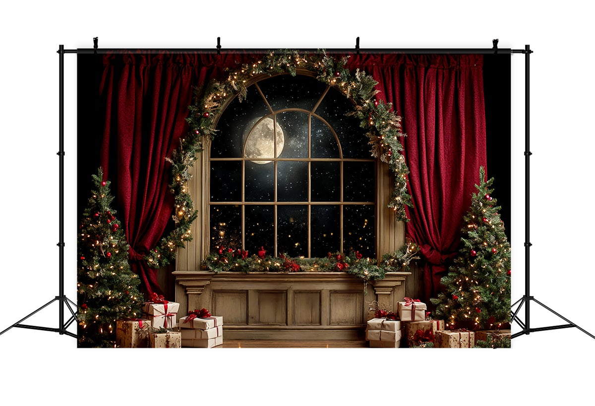 Weihnachten Fotografie Hintergründe Stille Nacht Fenster Hintergrund CSH6-245