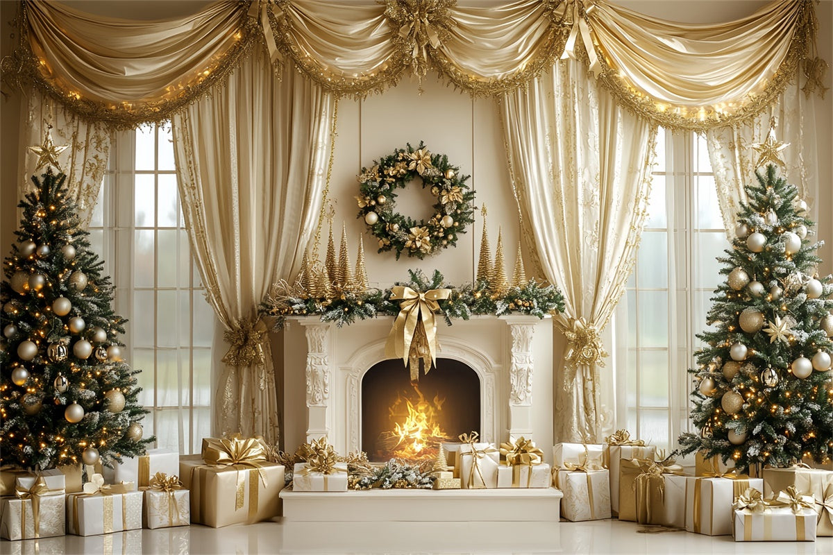 Weihnachten Kamin Backdrop Elegant Kamin Urlaub Hintergrund CSH6-262