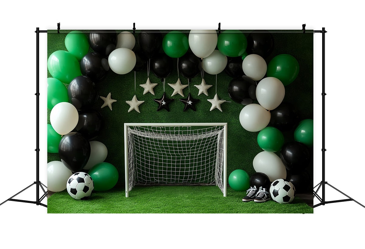 Cake Smash Backdrop Junge Fußballstar Party Backdrop CSH6-301
