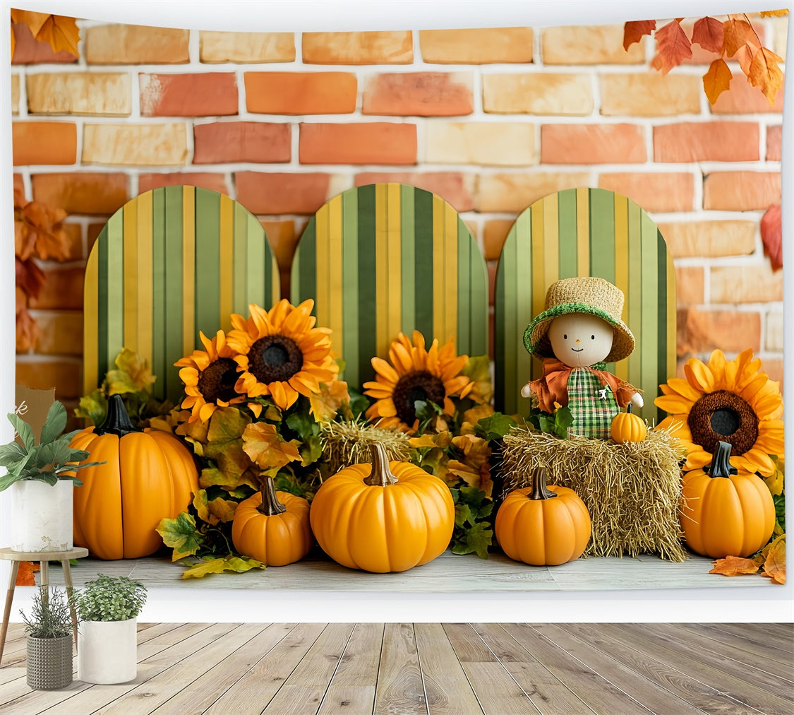 Cake Smash Backdrop Rustikale Herbstblüte Backdrop CSH6-316