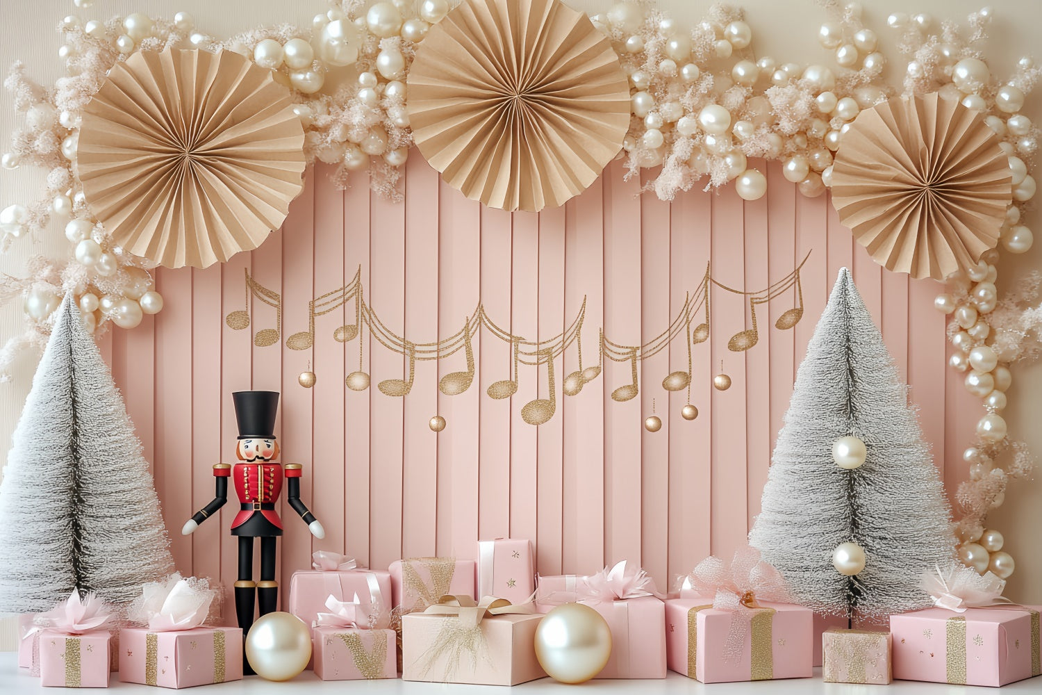 Cake Smash Backdrop Mädchen Blush Geschenk Melody Backdrop CSH6-320
