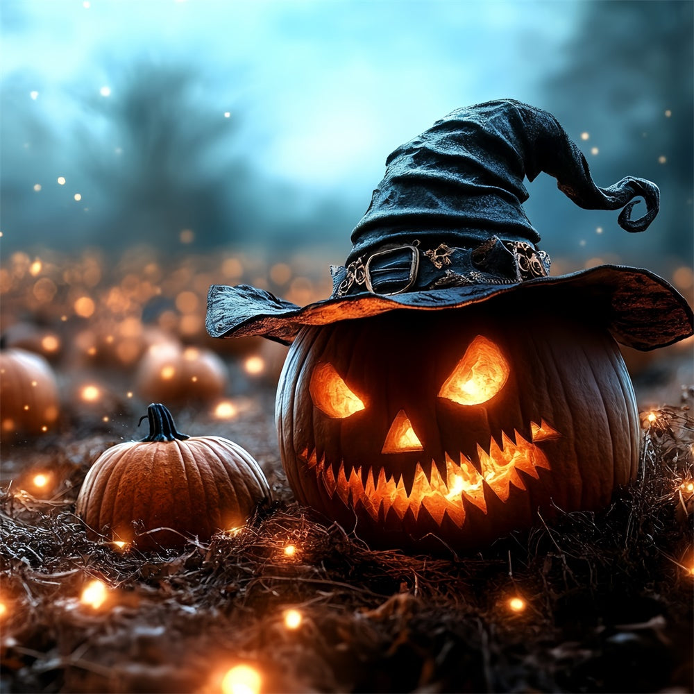 Halloween Fotokulisse Böser Kürbis Zauberer Kulisse CSH6-83