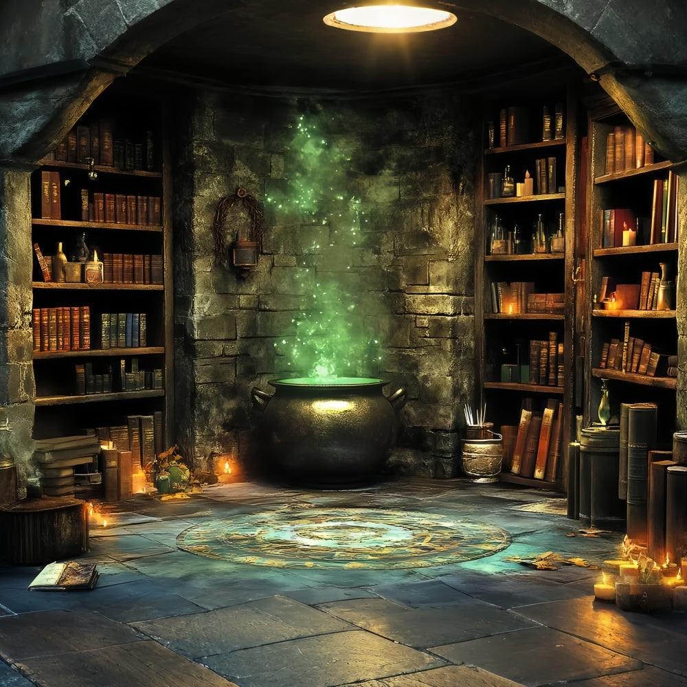 Halloween Fotohintergrund Zauberer Braukammer Hintergrund CSH6-90