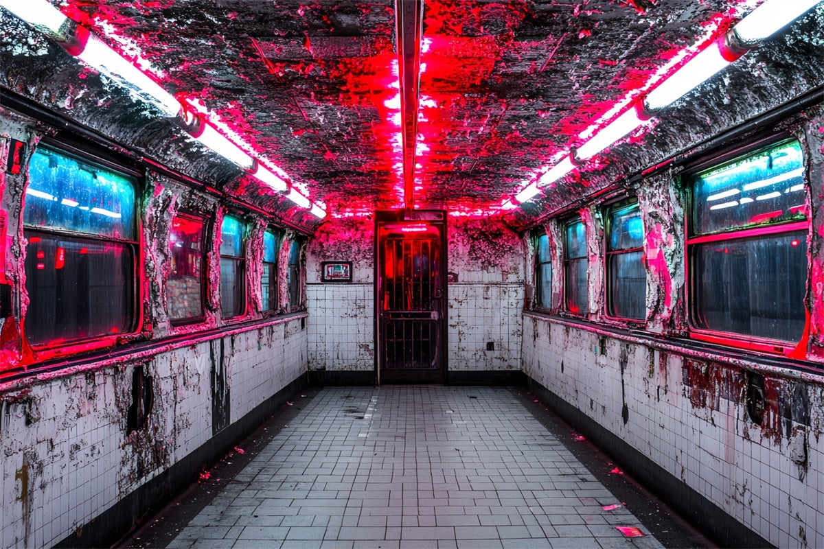 Halloween Fotografie Backdrops Horror Zug Auto Backdrop CSH6-93