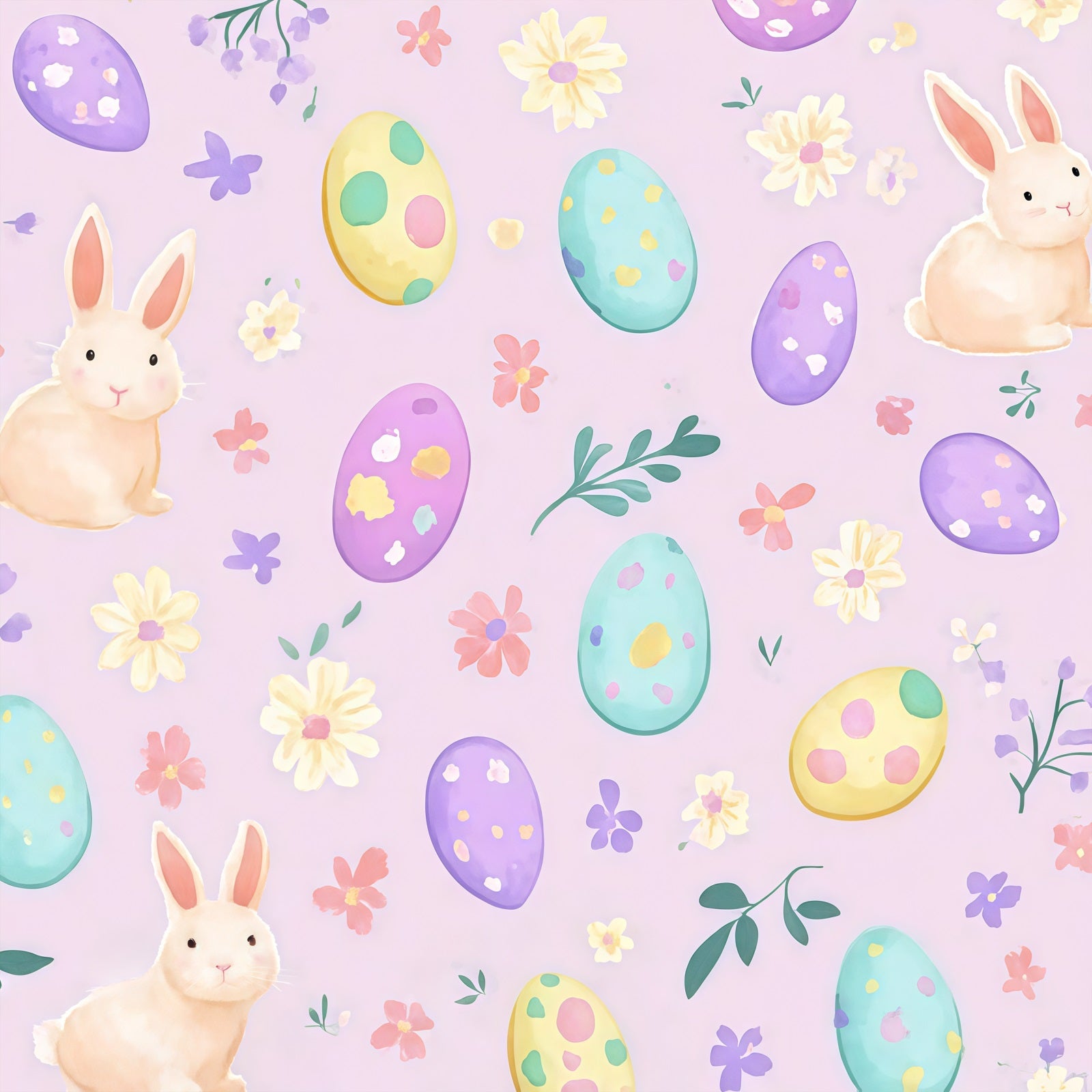Osterhase-Hintergrund Aquarelldruck Eiermuster Ideen für Oster-Fotohintergründe CSH61-31