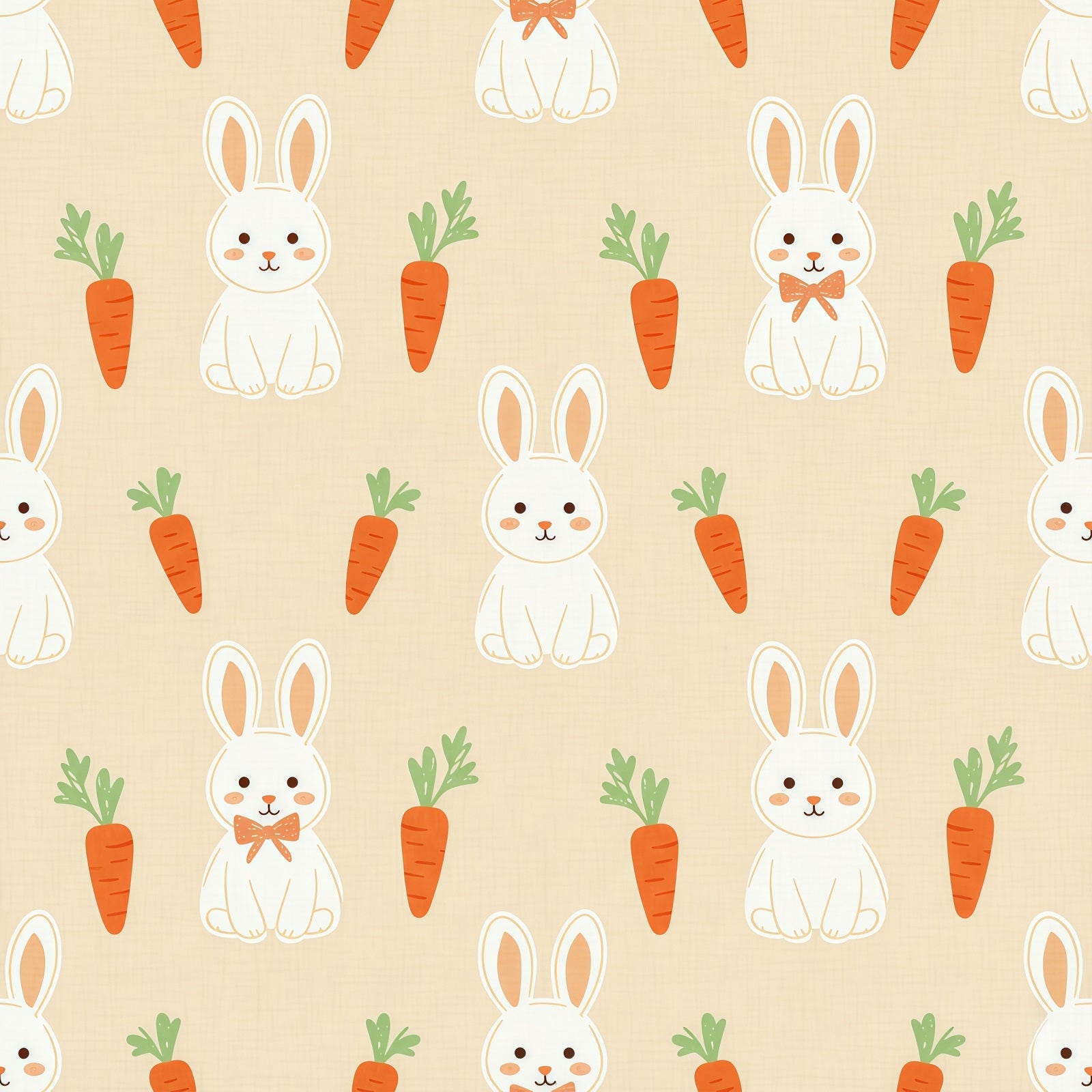 Osterhase-Fotohintergrund Cartoon-Druck Karottenmuster Oster-Fotohintergrund CSH61-32