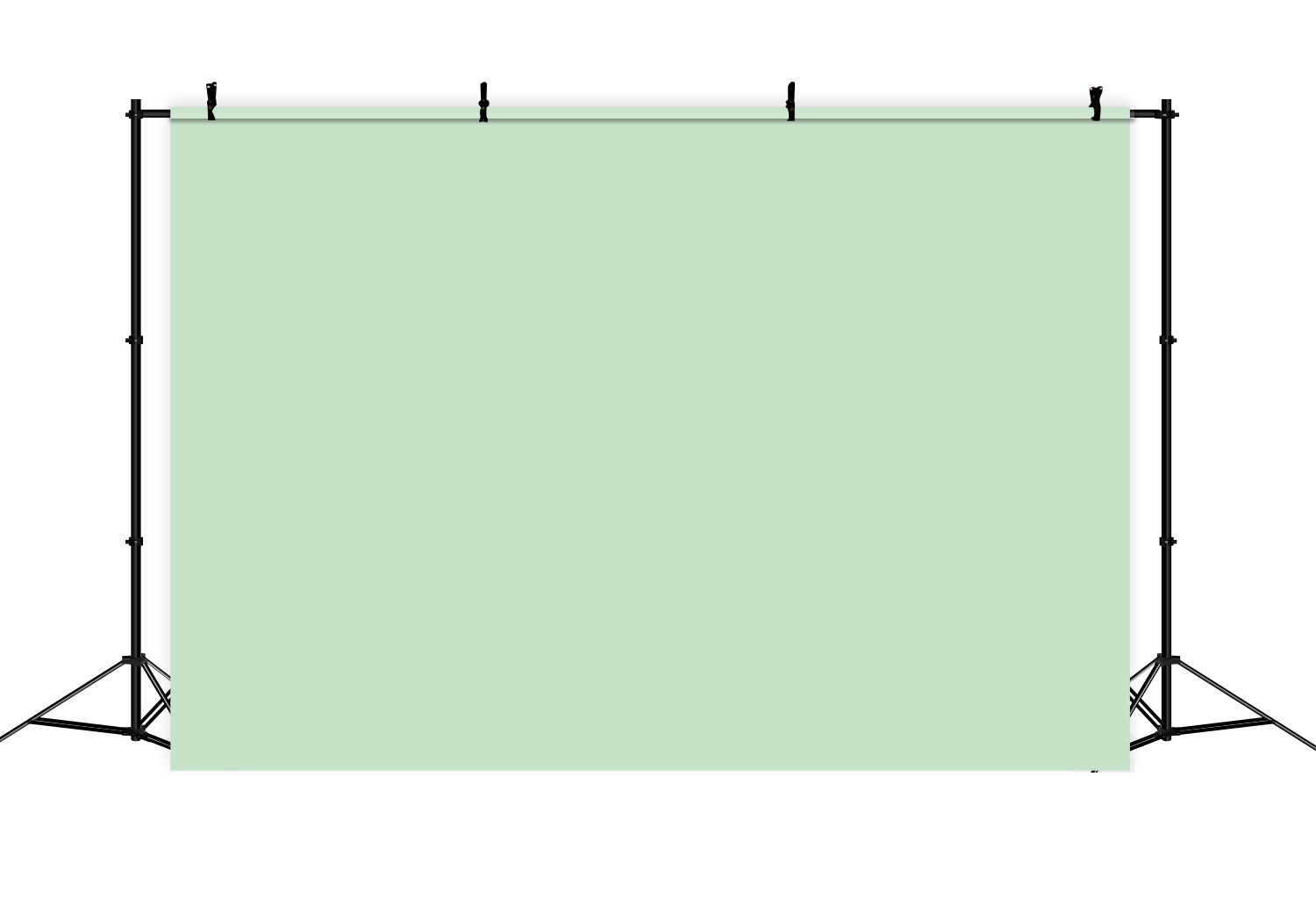Grüner Fotohintergrund Zartes Mintgrün Sanfter Farbton Einfarbiger Hintergrund CSH62-10
