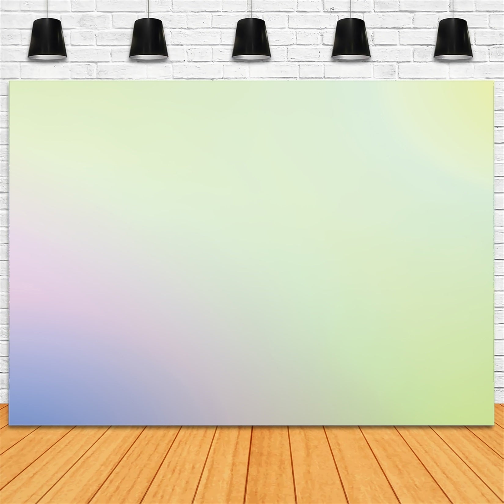 Hintergrund mit Farbverlauf Zartes Pastellblau Lila Gelb Bester Hintergrund für Porträtaufnahmen CSH62-38
