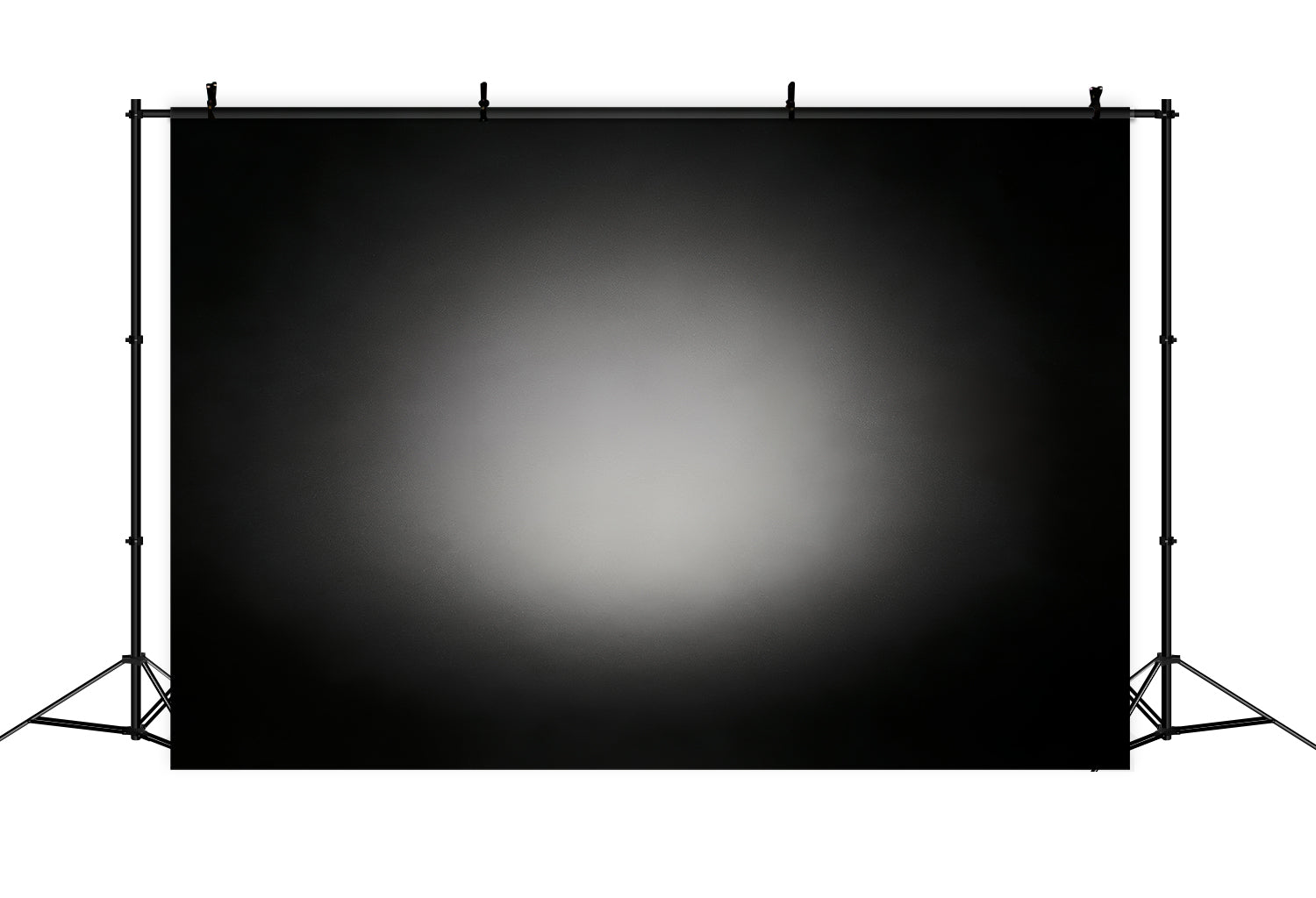Grauer Farbverlaufshintergrund Soft Spotlight Dark Fade Professioneller Hintergrund für Porträtaufnahmen CSH62-54