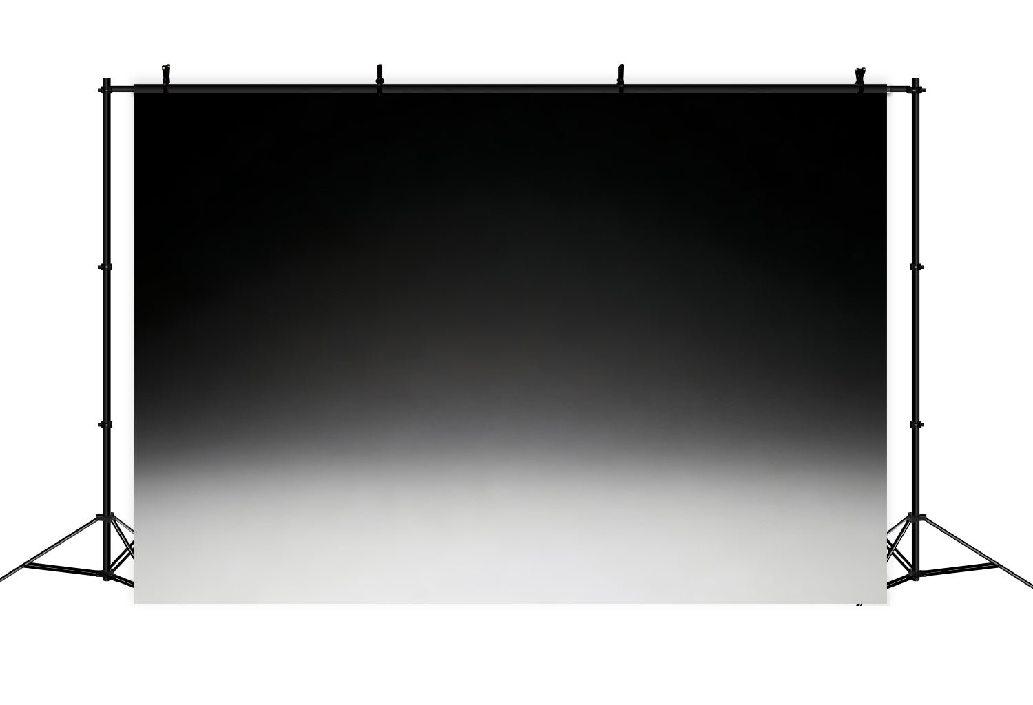 Weißer Hintergrund mit Farbverlauf Tiefschwarz Weißer Horizont Bester Hintergrund für Porträtaufnahmen CSH62-56