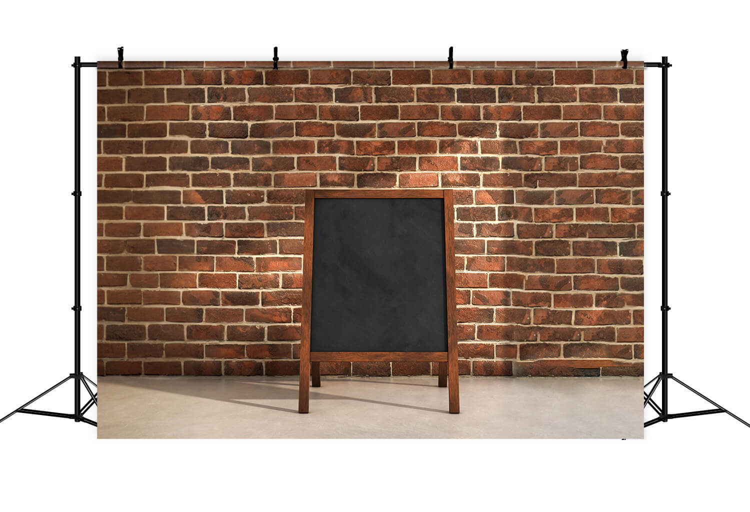 Backsteinmauer Schultafel Back to School Hintergrund DBD7-19