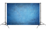Abstrakte blaue Grunge Papier Textur Studio Hintergrund für Fotografie DHP-488