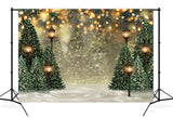 Weihnachtsbäume Lichter Blinkende Hintergründe G-1440