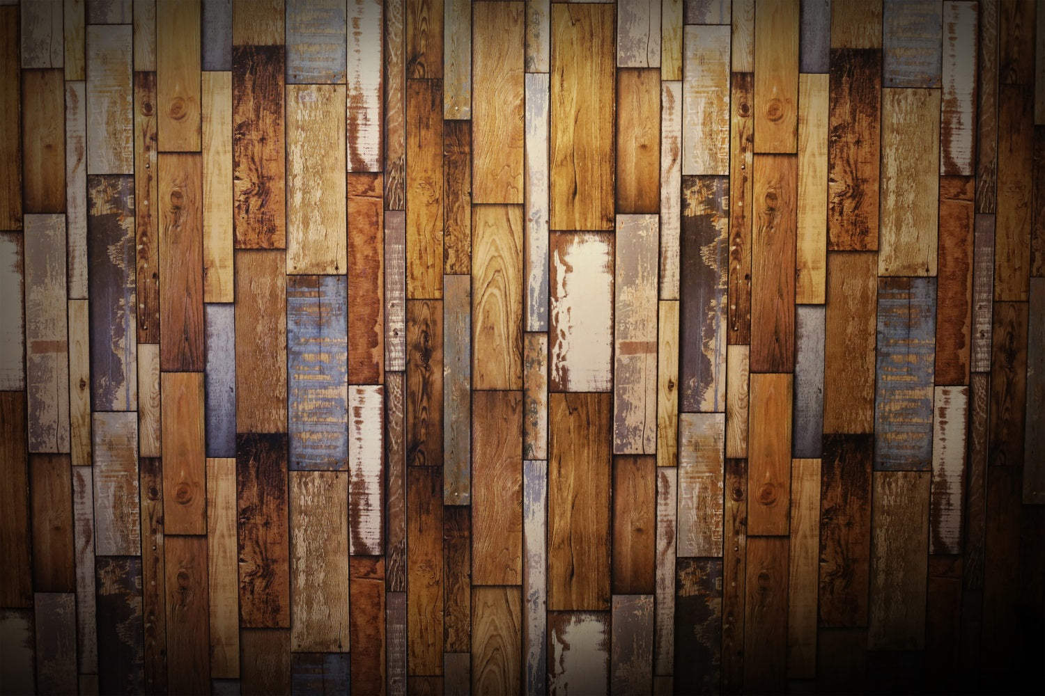 Dunkles Holz Backdrop Patchwork Wand Backdrop GQ4-105