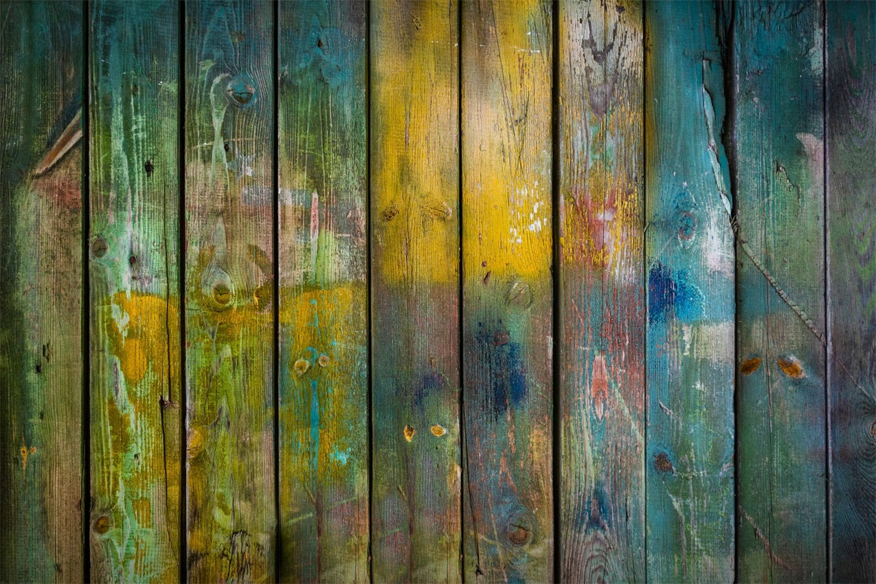 Holz-Hintergrundkulisse Graffiti-Stil Hintergrundkulisse GQ4-130