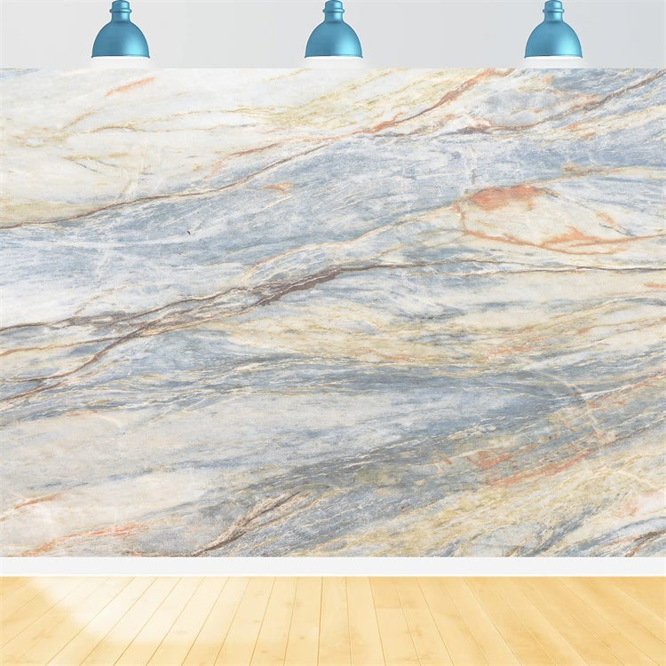 Marmor Fotografie Hintergrund Blau Beige Abstrakt Hintergrund GQ4-134