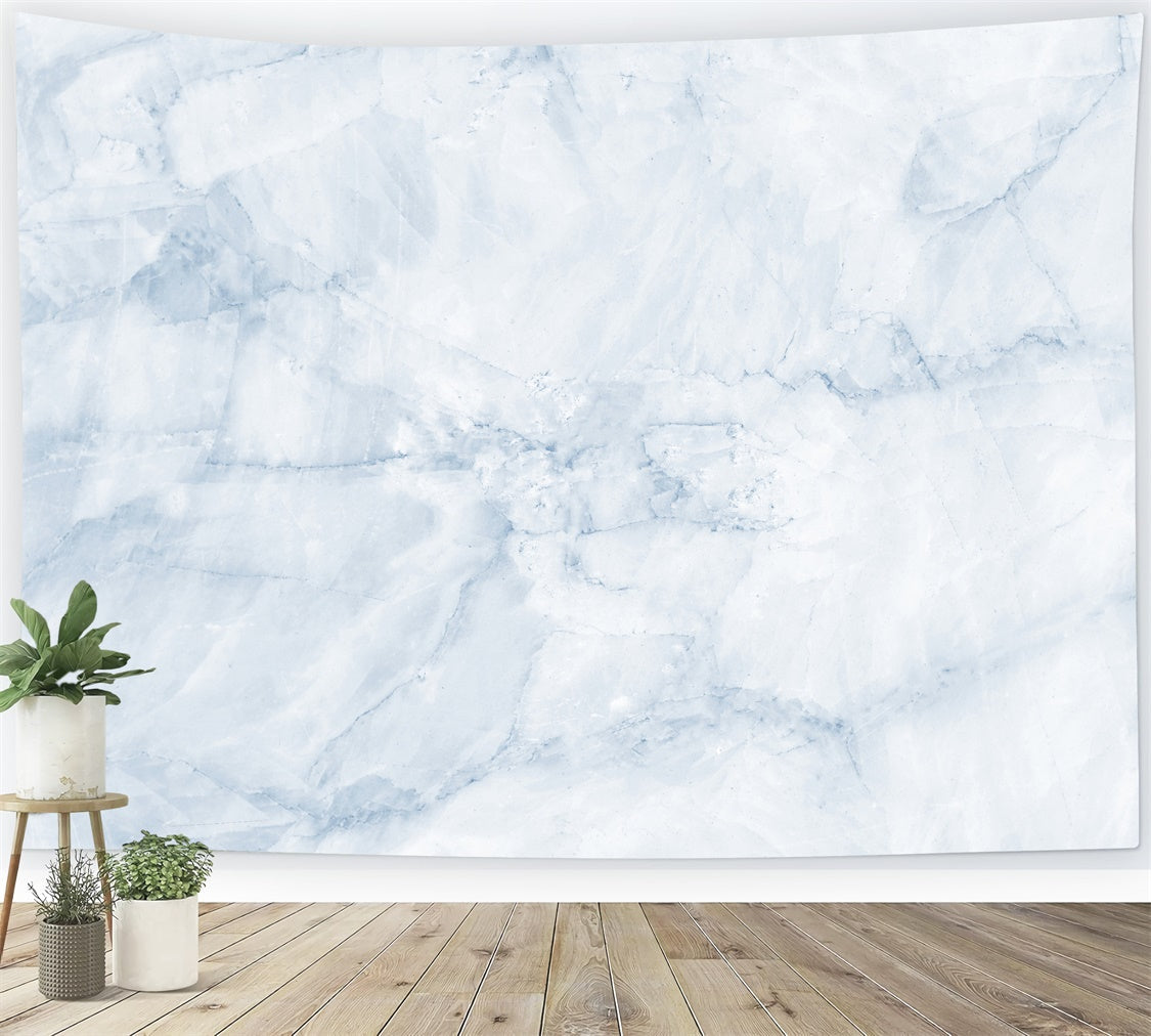 Blauer Marmor Hintergrund Eisblau Kristall Textur Hintergrund GQ4-151