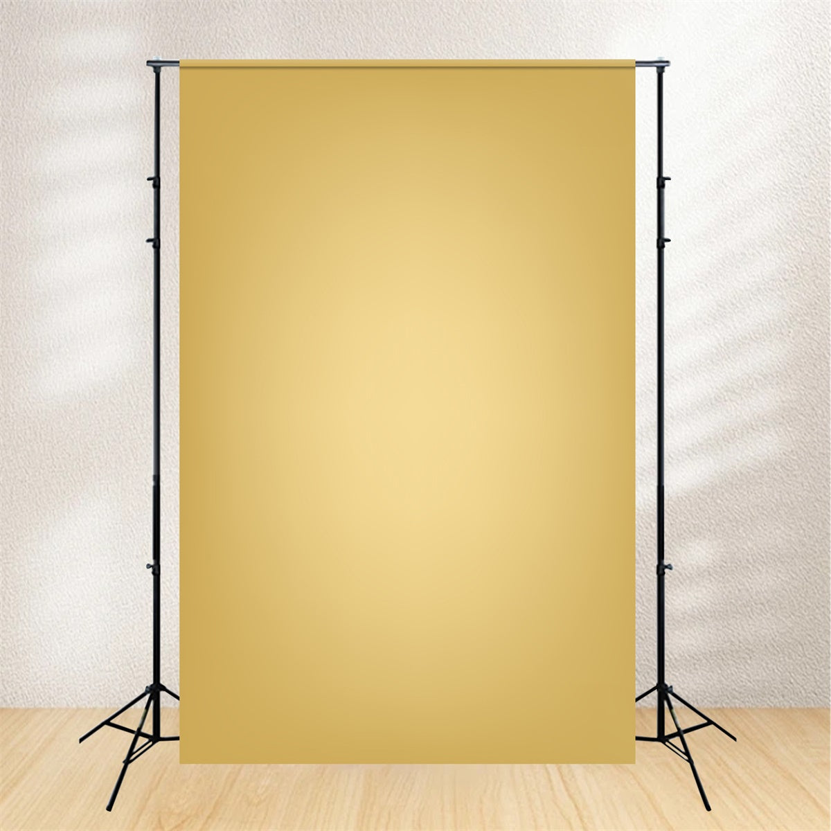 Fotohintergrund für professionelles Portraitfoto Honiggold Glatter Hintergrund GQ4-173