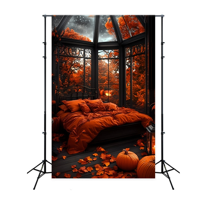 Herbst-Hintergrund Schlafzimmer Glasdecke Sterne Hintergrund GQ5-88