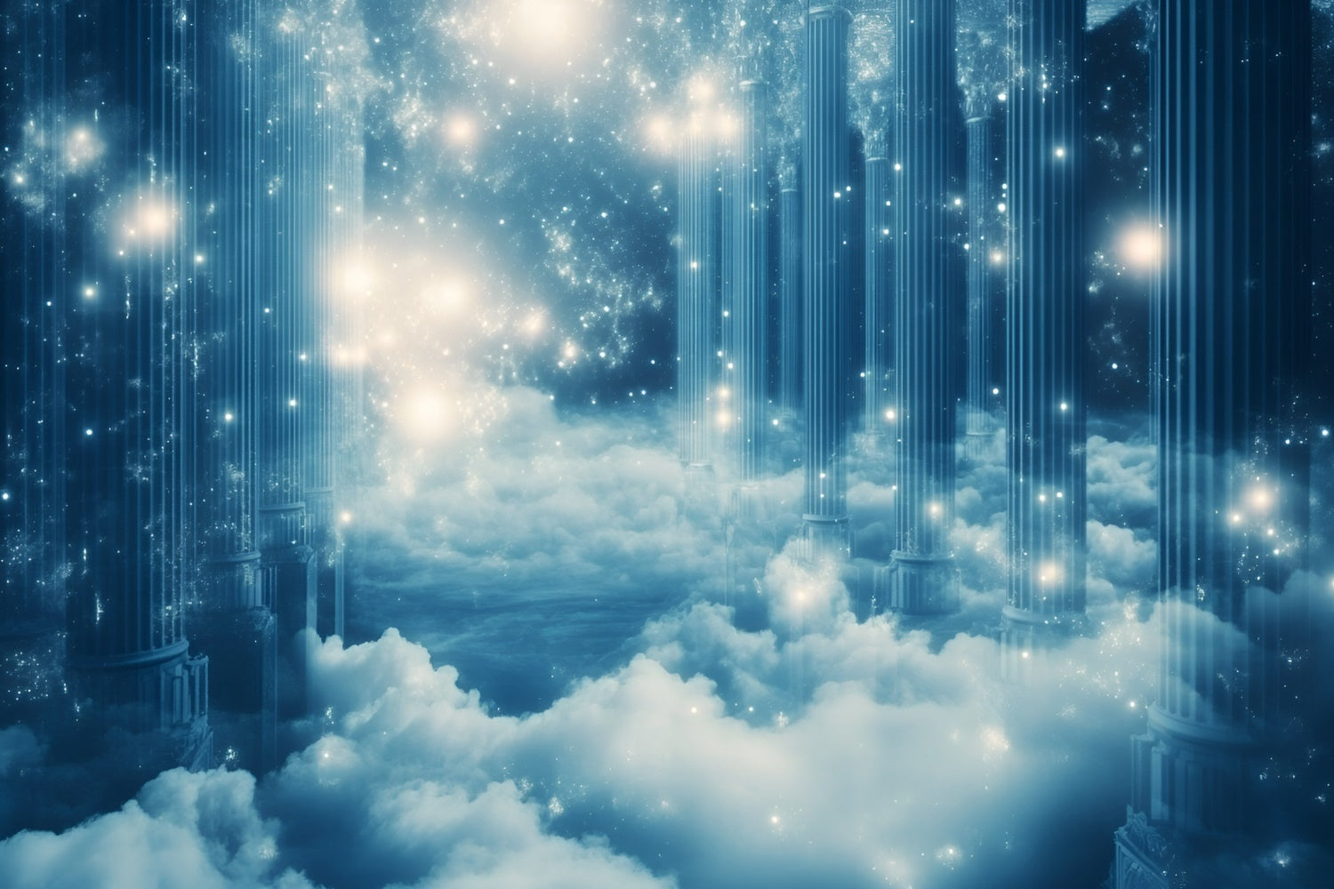 Sternenhimmel Backdrop Galaxie Sparkle Traum Foto Hintergrund GQ57-115