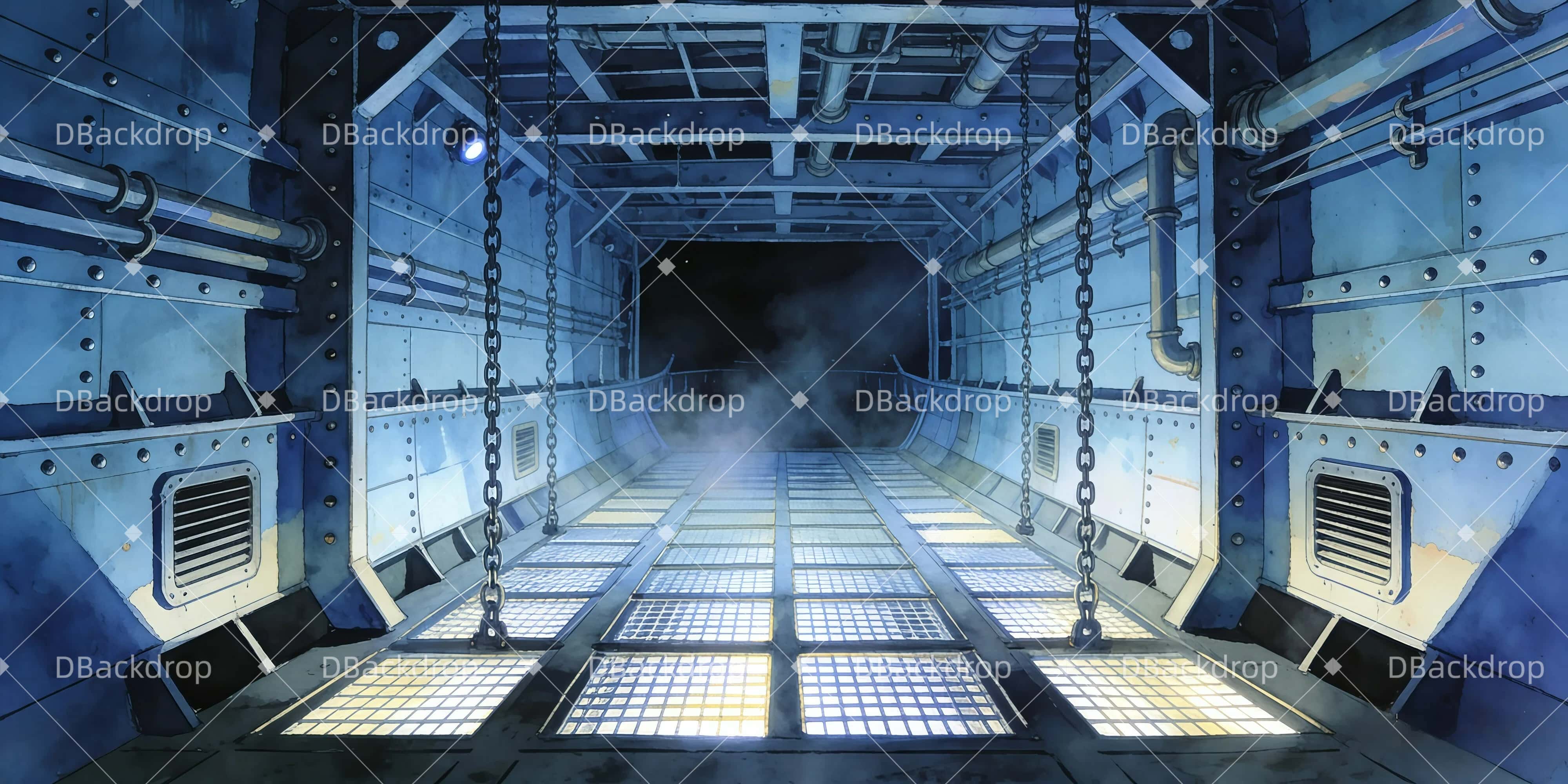 Vorhänge Theater Transportkahn Theaterwand GQ61-T12