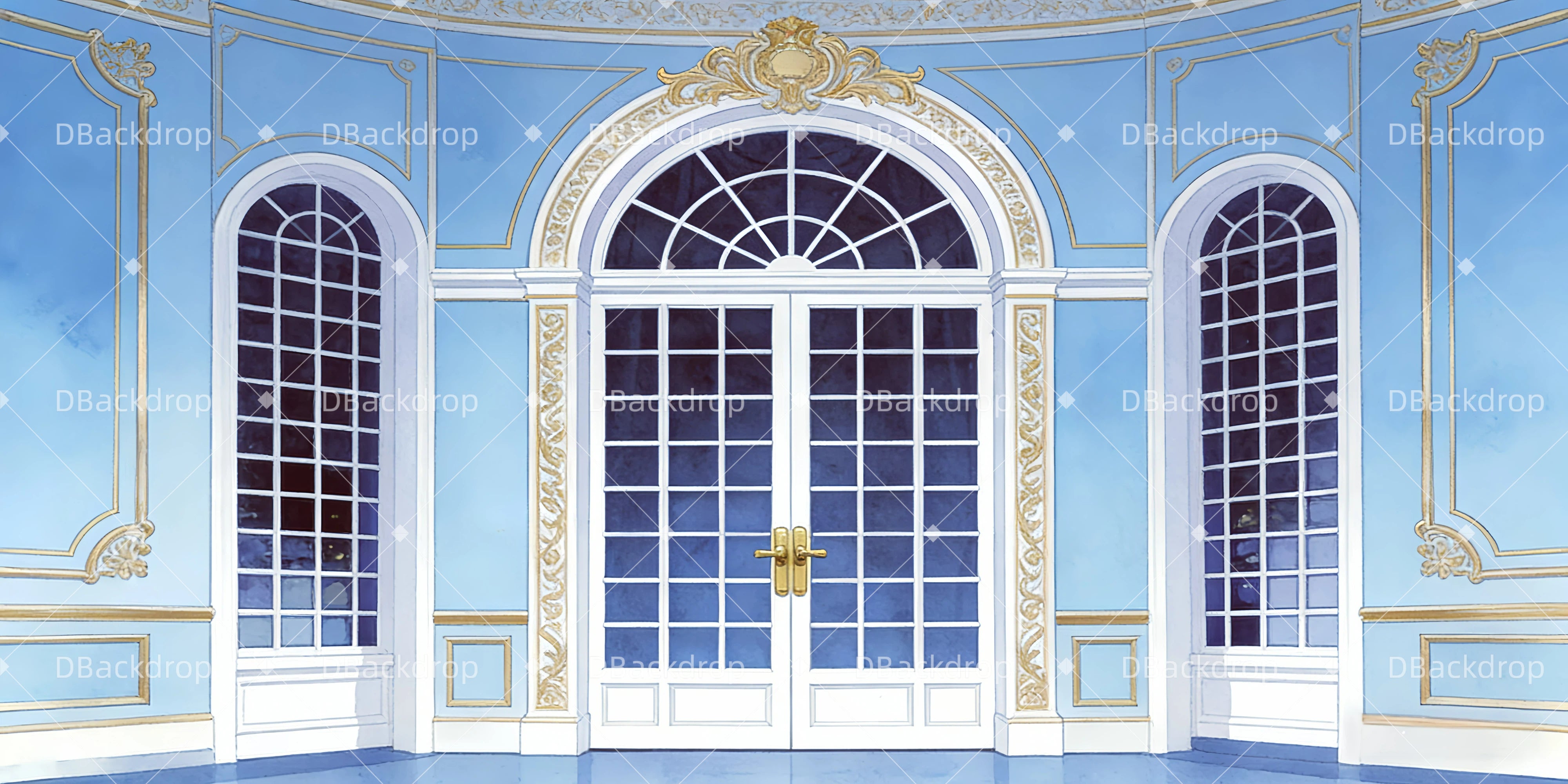 Vorhang Theaterbühne Eleganter Salon Theatervorhang stoff GQ63-T28