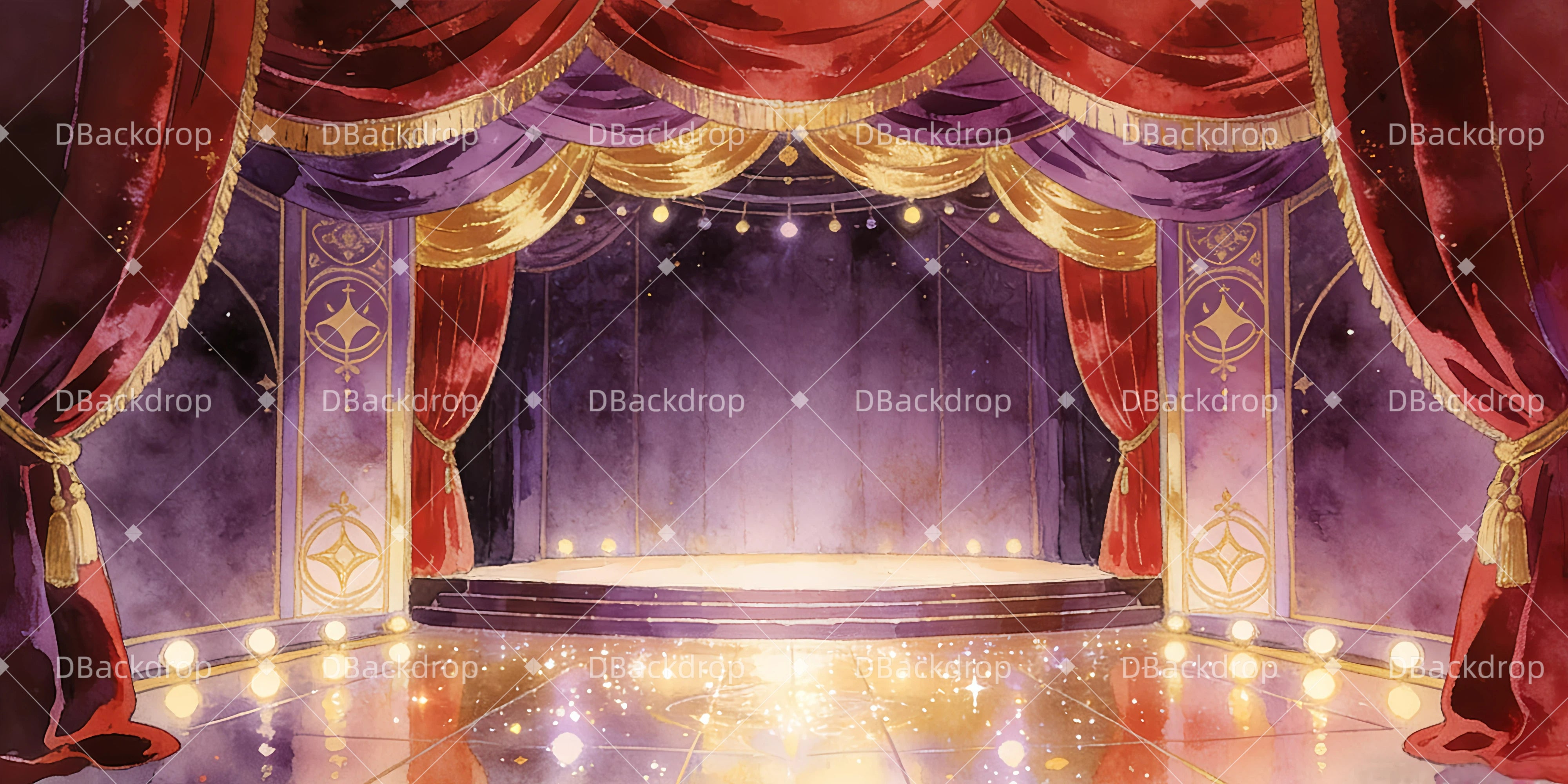 Hintergrund Theater Vorhang Jellicle Ball Backdrops Theater GQ63-T3