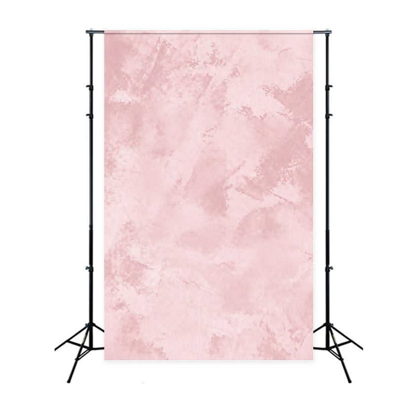 Hintergrund in zartem Rosa mit weicher rosiger Putzstruktur Abstrakte Fotohintergründe GQ64-38