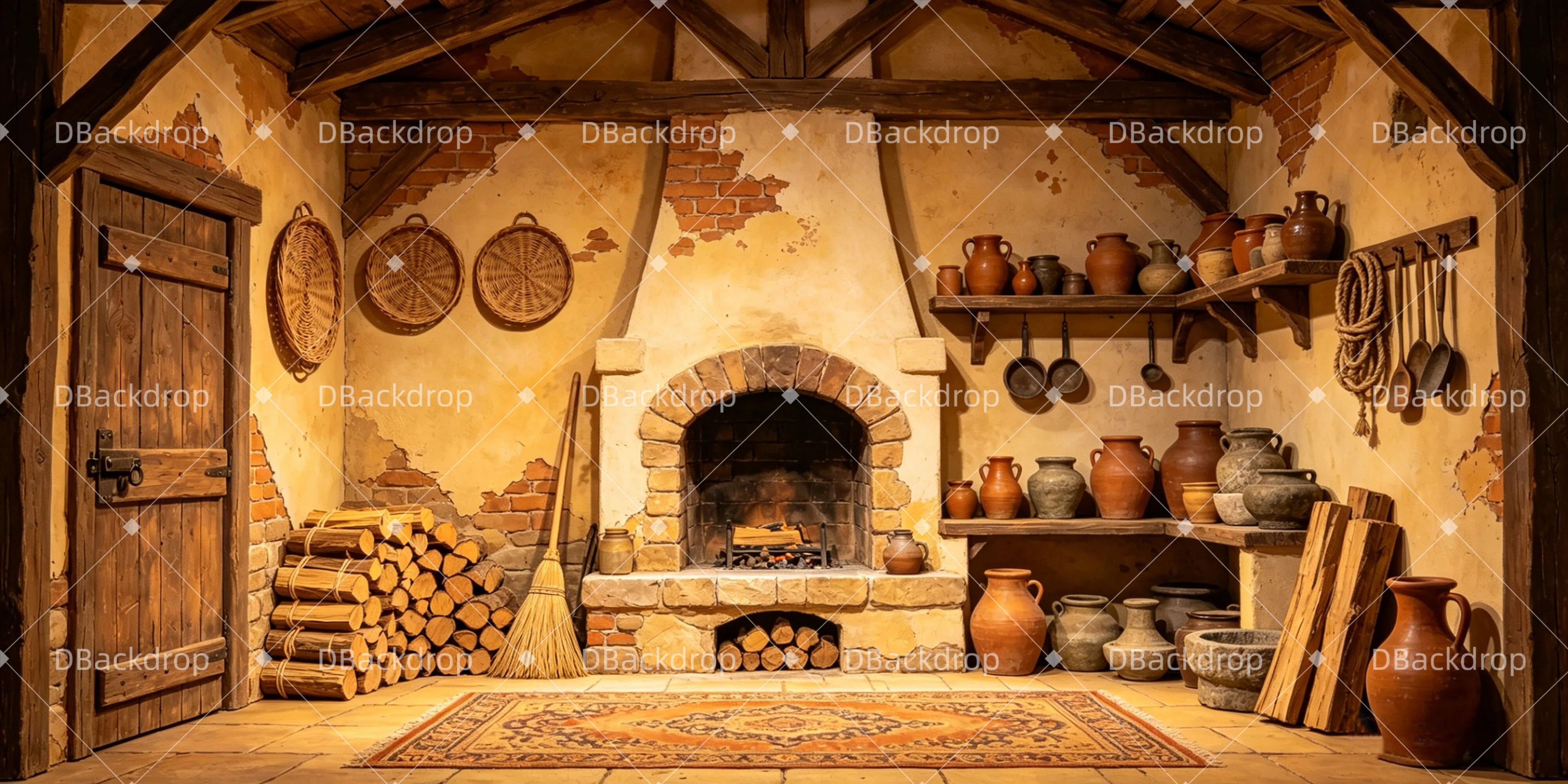 Movie Theater Hintergrund Rustic Cottage Bühnenhintergrund Ideas GQ65-T9