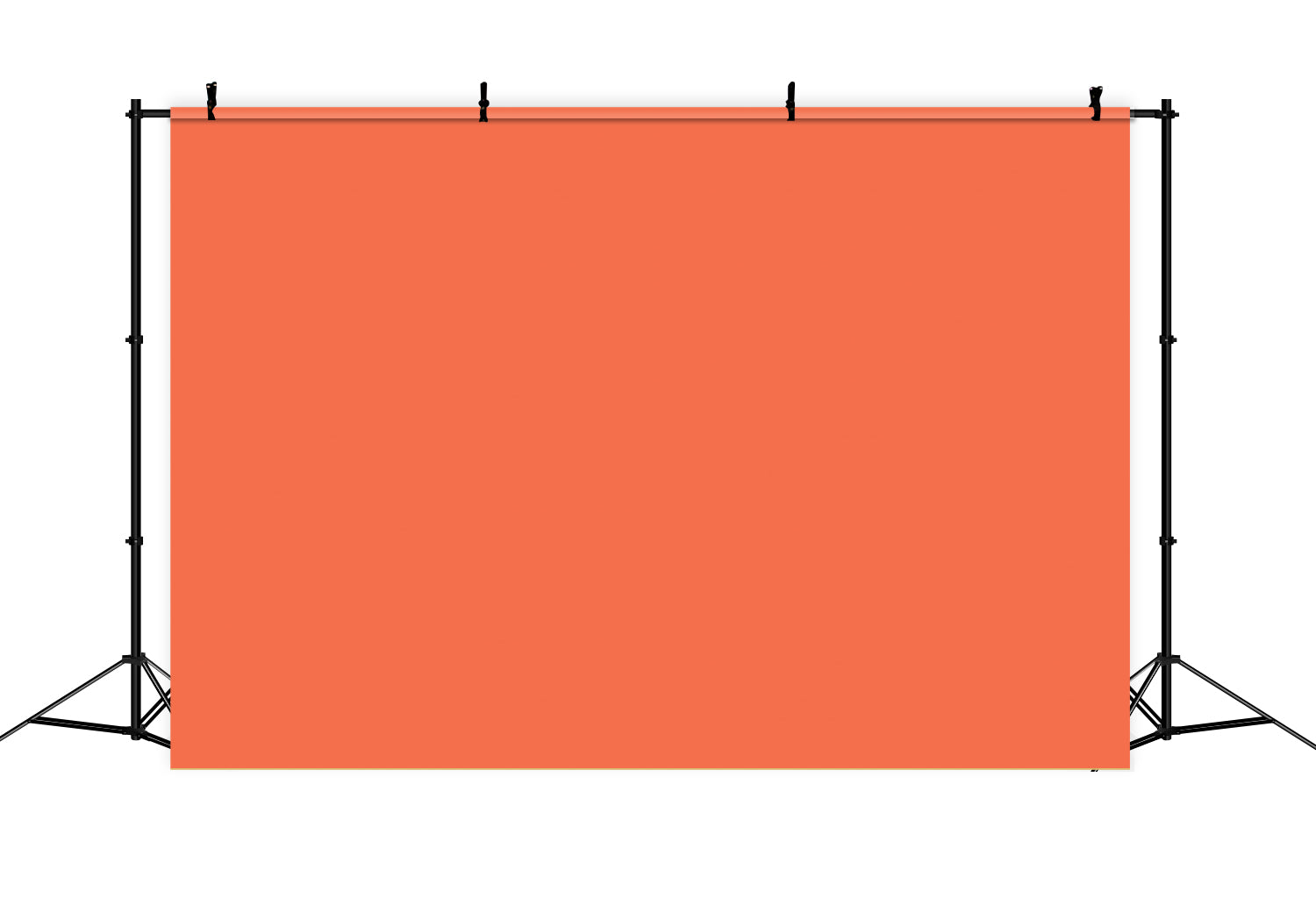 Orange Backdrops Heller Terracotta Vollton Hintergrund GTY2-172