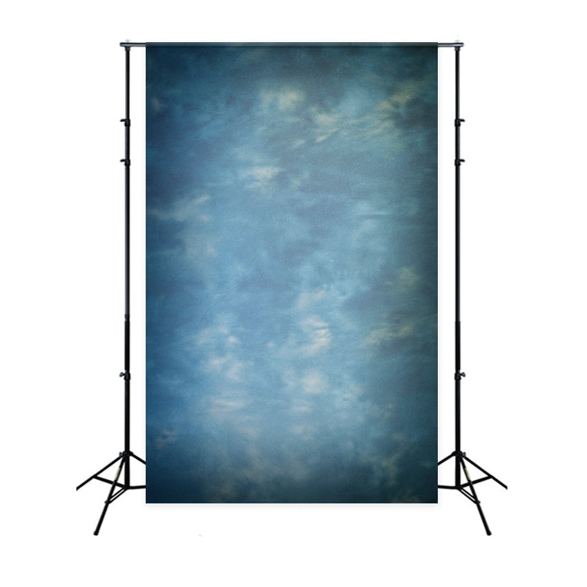 Mutterschafts-Fotoshooting-Hintergrund Gelassener blauer Pastell-Farbverlauf-Hintergrund GTY2-7