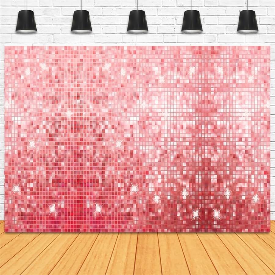 Pink Diamonds Glittering Fotografie Hintergrund LV-689