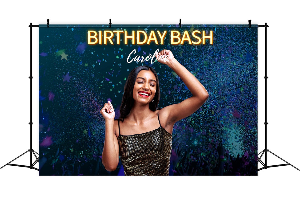 Personalisierte Backdrop für Geburtstag Sternennacht Feier Backdrop LXX1-25