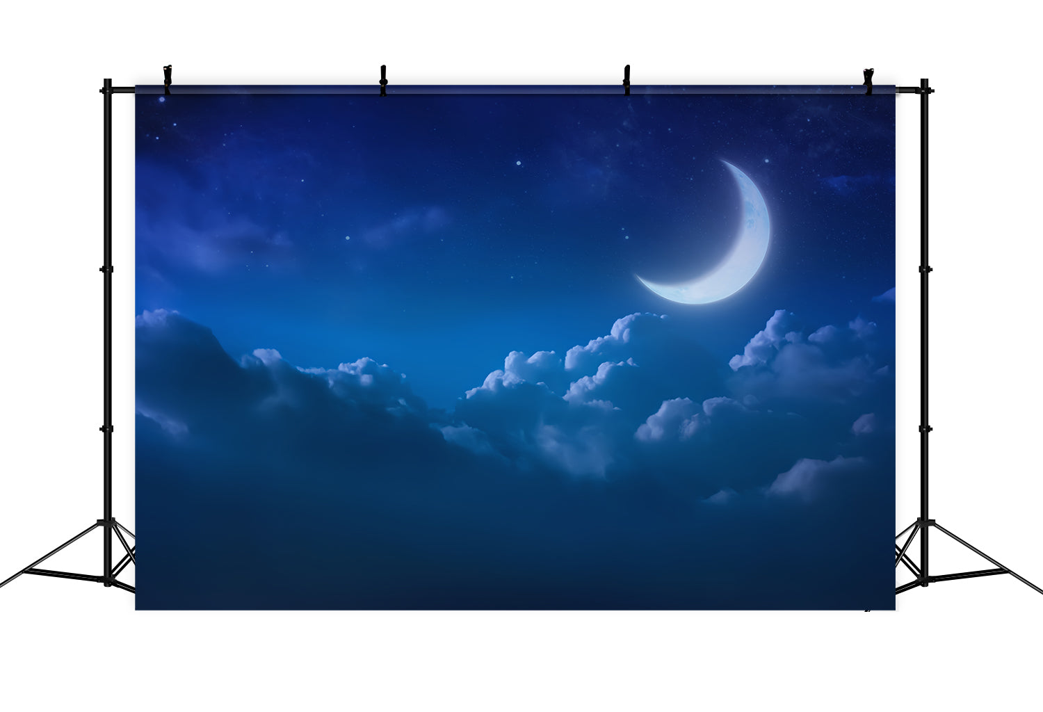 Himmel Fotohintergrund Mondlicht Stille Wolken Hintergrund LXX1-354