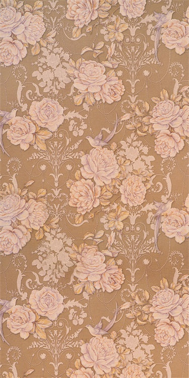 Fine Art Backdrop Vintage Floral Soft Beige Sweep Backdrop LXX2-270