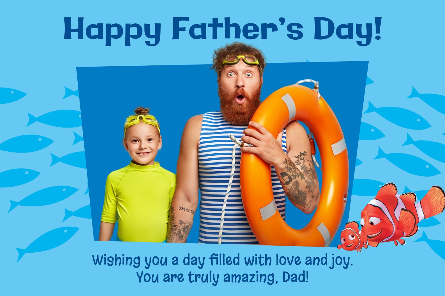 Vatertag Backdrop Lustiger Pool Tag Personalisierte Backdrop LXX5-16