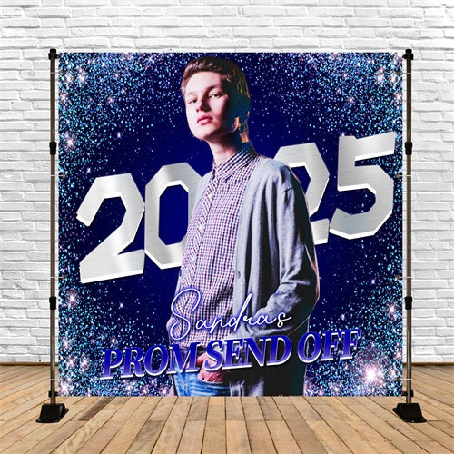 Prom Fotohintergrund Sparkle Celebration Personalisierte Party Abschlussfeier Hintergrund LXX5-218