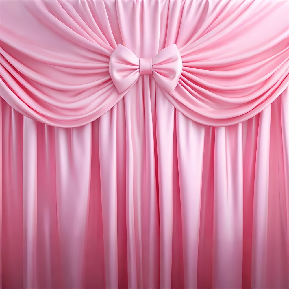Großer Bogen-Hintergrund Satin Rosa Bogenvorhang Viktorianischer Hintergrund LXX510-122